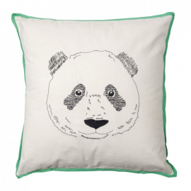 Mimi'Lou - Coussin brodé Panda