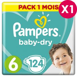 Couches Pampers Babydry...