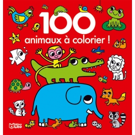 100 animaux à colorier ! -...
